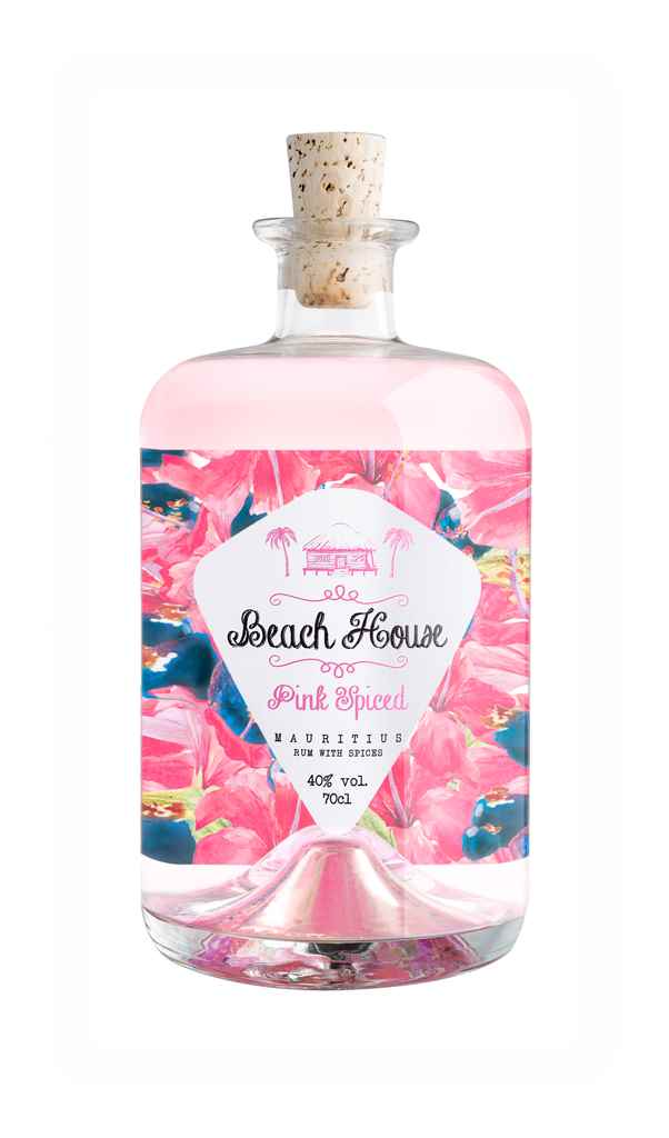 Beach House Pink Spiced Rum 70cl product image