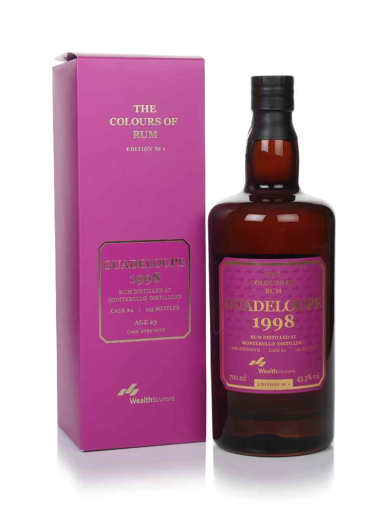 Montebello 23 Year Old 1998 Guadeloupe Edition No. 1 - The Colours of Rum (Wealth Solutions) 70cl product image