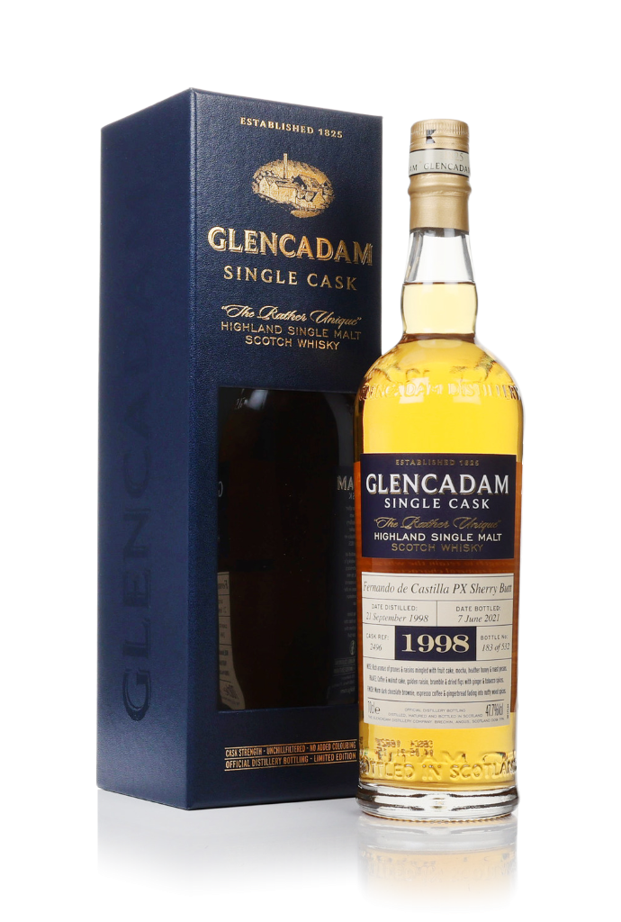 Glencadam 22 Year Old 1998 (cask 2496) - Fernando de Castilla Pedro Ximénez Sherry Butt 70cl product image