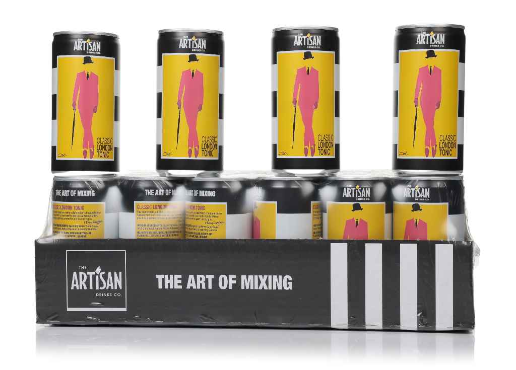The Artisan Drinks Co. Classic London Tonic Cans (24 x 200ml) 480cl product image