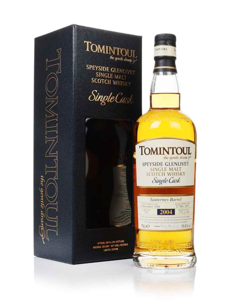 Tomintoul 16 Year Old 2004 (cask 775) - Sauternes Barrel 70cl product image