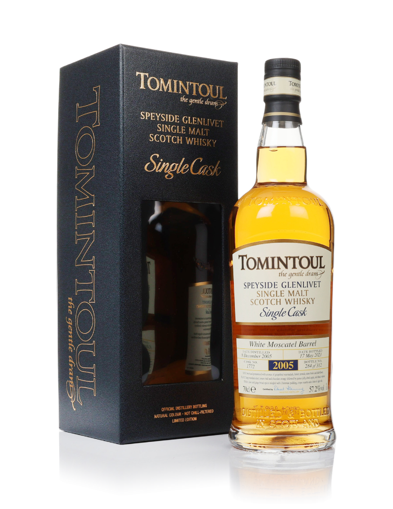 Tomintoul 15 Year Old 2005 (cask 1772) - White Moscatel Barrel 70cl product image