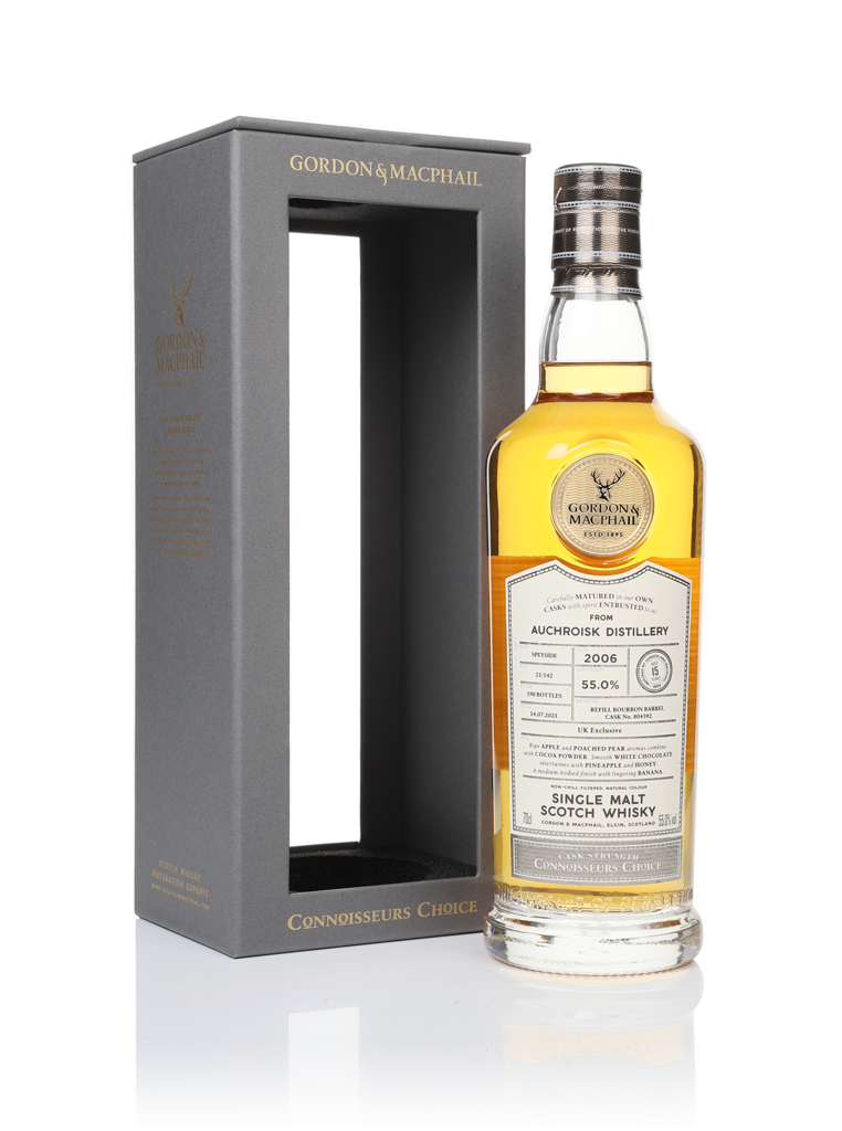 Auchroisk 15 Year Old 2006 (cask 804392)  - Connoisseurs Choice (Gordon & MacPhail) 70cl product image