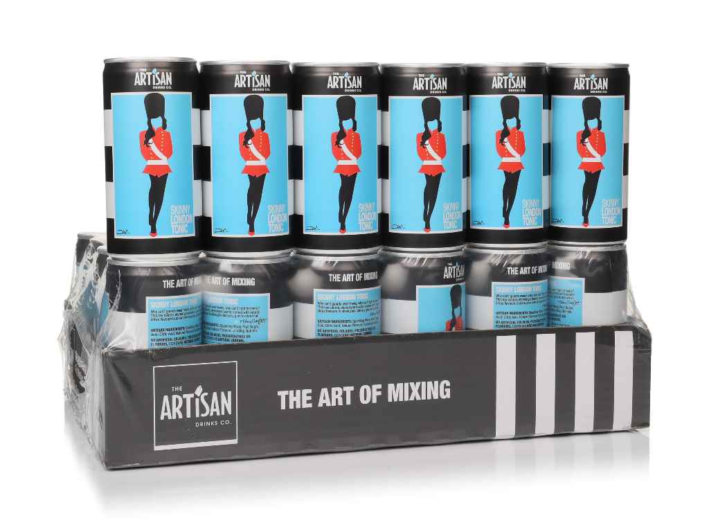 The Artisan Drinks Co. Skinny London Tonic Cans (24 x 200ml) 480cl product image