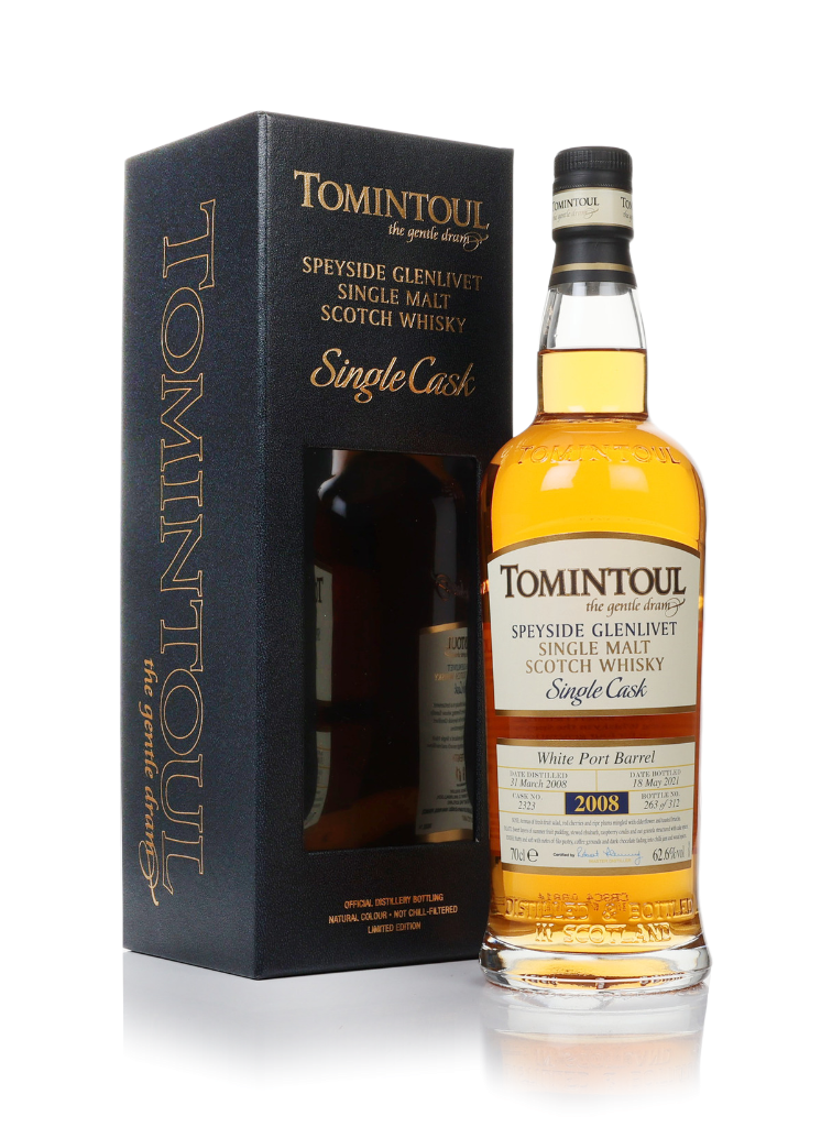Tomintoul 13 Year Old 2008 (cask 2323) - White Port Barrel 70cl product image