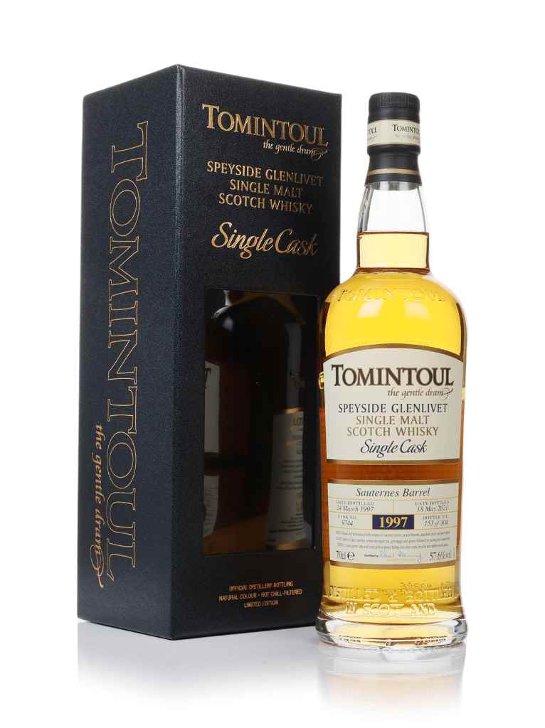 Tomintoul 24 Year Old 1997 (cask 9744) - Sauternes Barrel 70cl product image