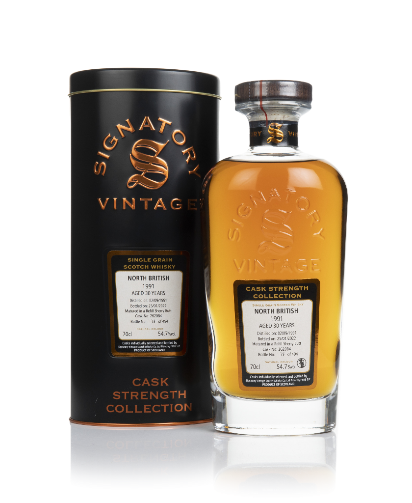 North British 30 Year Old 1991 (cask 262084) - Cask Strength Collection (Signatory) 70cl product image