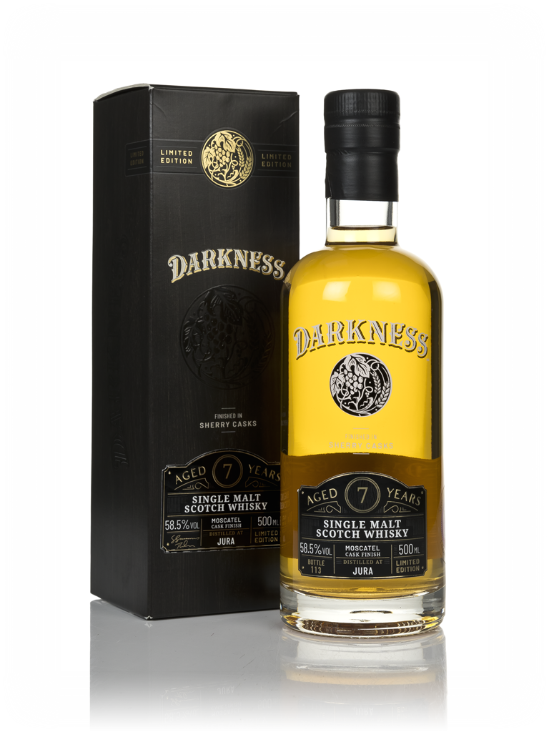 Jura 7 Year Old Moscatel Cask Finish (Darkness) (58.5%) 50cl product image