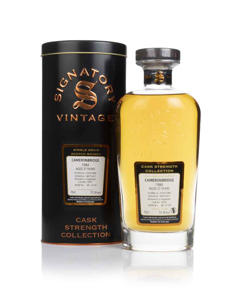 Cameronbridge 37 Year Old 1984 (cask 19297) - Cask Strength Collection (Signatory) 70cl product image