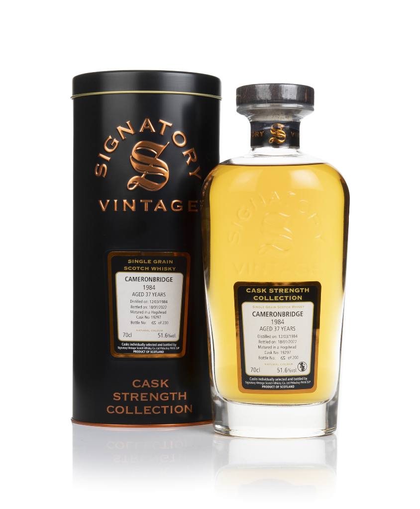 Cameronbridge 37 Year Old 1984 (cask 19297) - Cask Strength Collection (Signatory) 70cl product image