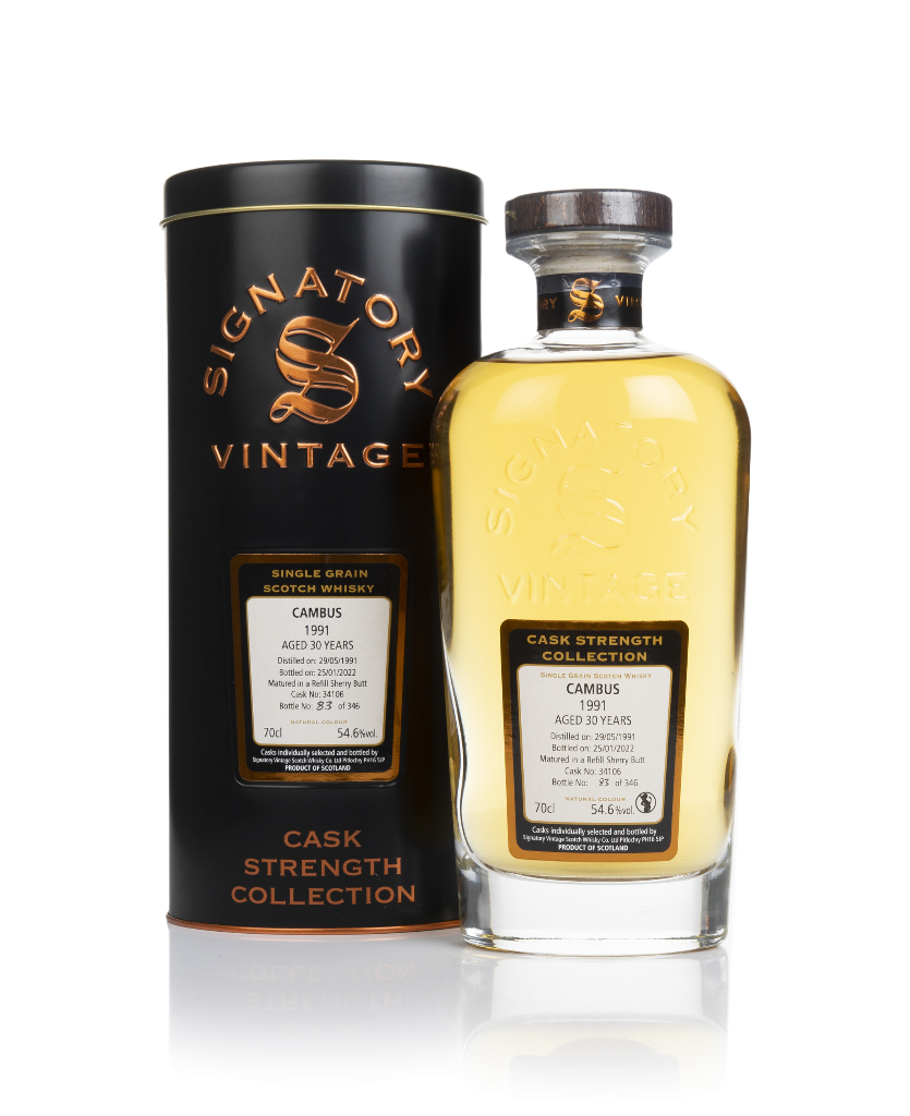 Cambus 30 Year Old 1991 (cask 34106) - Cask Strength Collection (Signatory) 70cl product image