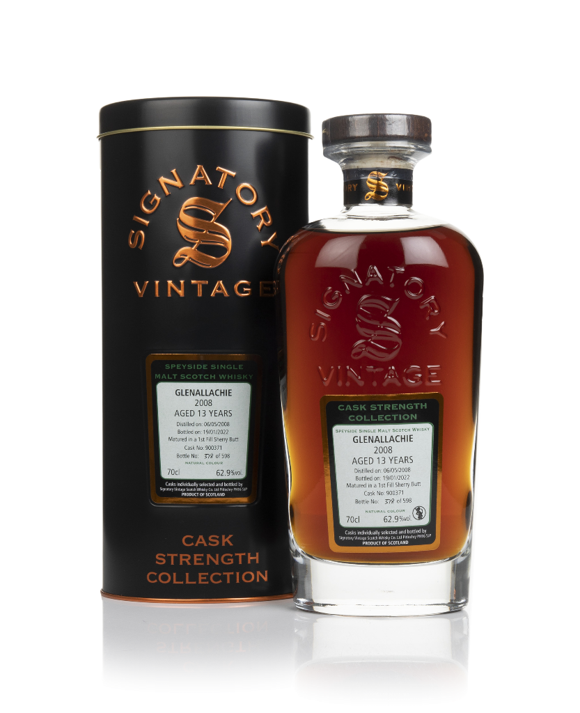 GlenAllachie 13 Year Old 2008 (cask 900371) - Cask Strength Collection (Signatory) 70cl product image