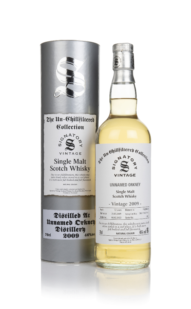 Unnamed Orkney 12 Year Old 2009 (casks 17/A67 3 & 4) - Un-Chillfiltered Collection (Signatory) 70cl product image