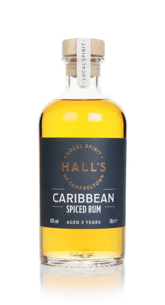 Hall's of Campbeltown Caribbean Spiced Rum 70cl product image