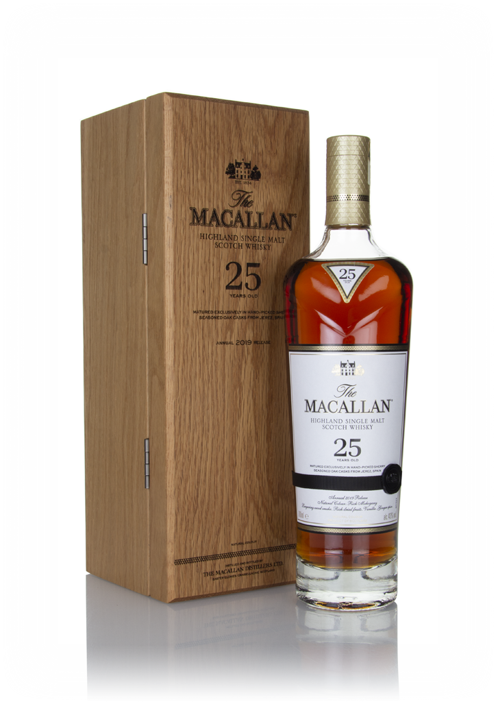 The Macallan 25 Year Old Sherry Oak (2019 Release) 70cl product image