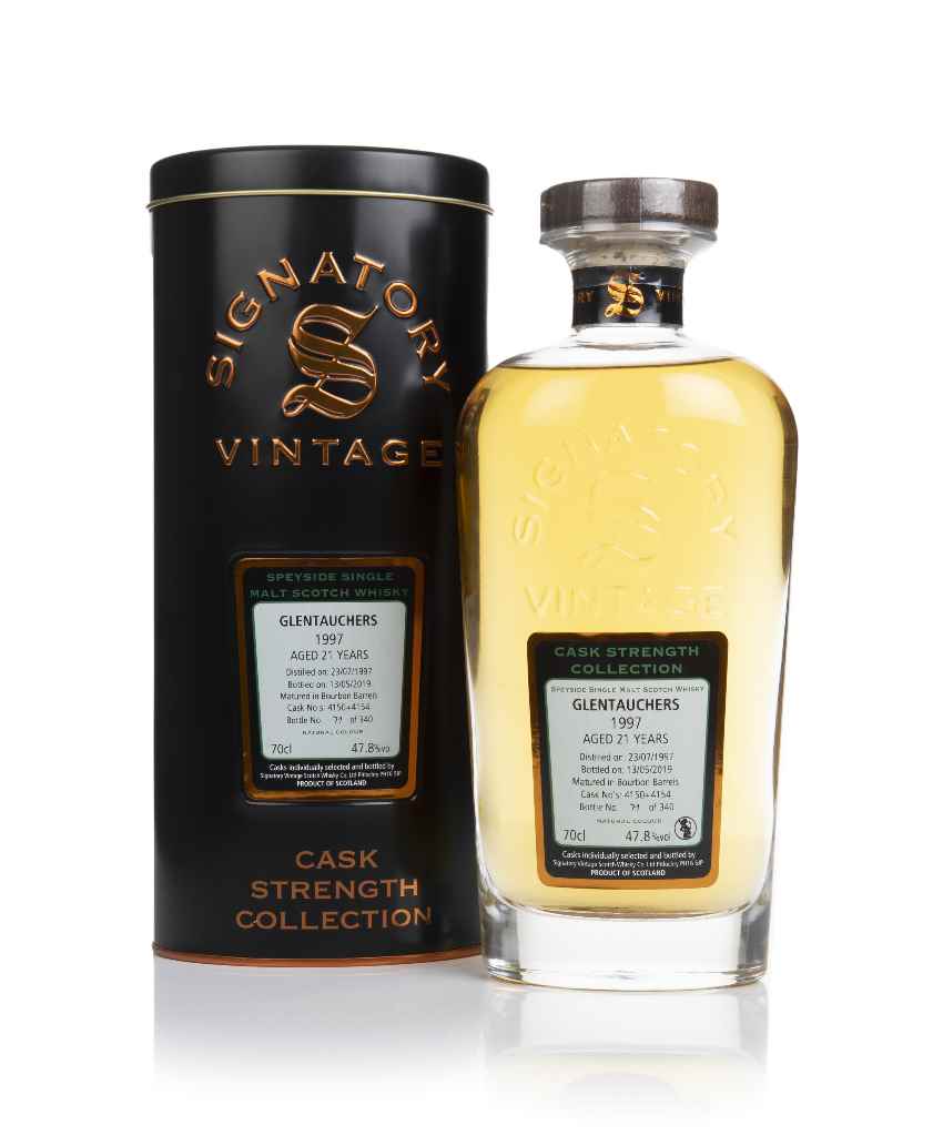 Glentauchers 21 Year Old 1997 (casks 4150 & 4154) - Cask Strength Collection (Signatory) 70cl product image