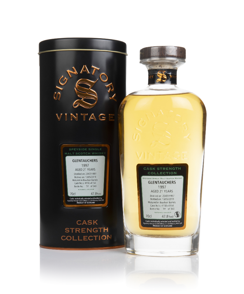 Glentauchers 21 Year Old 1997 (casks 4150 & 4154) - Cask Strength Collection (Signatory) 70cl product image