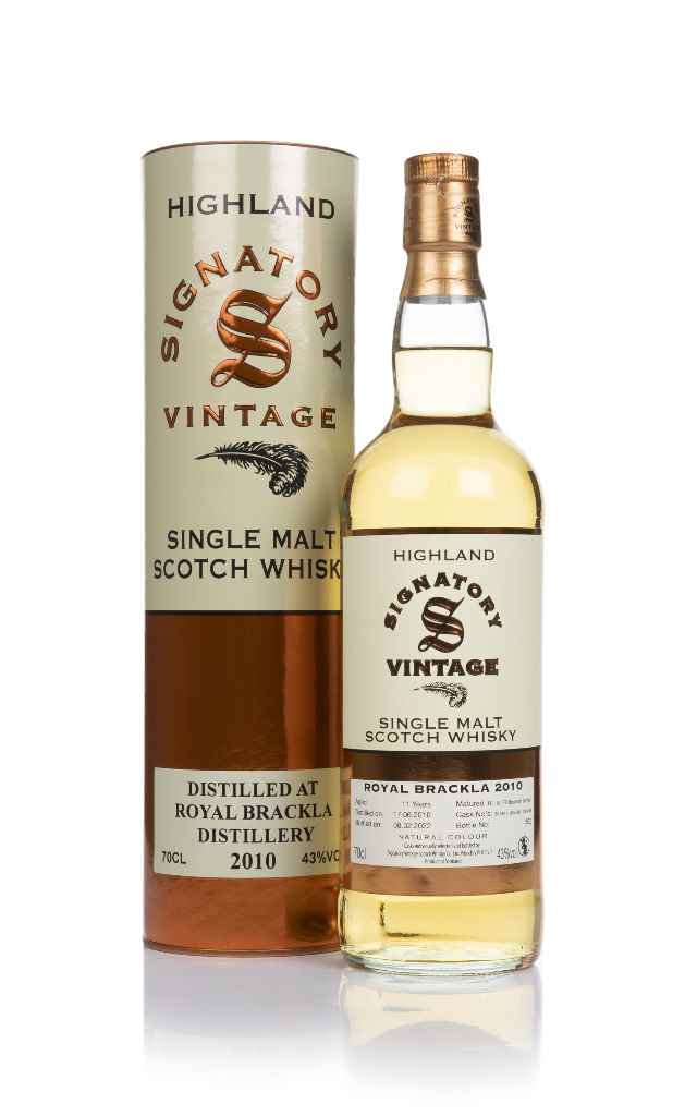 Royal Brackla 11 Year Old 2010 (casks 307491, 307495 & 307498) - Signatory 70cl product image
