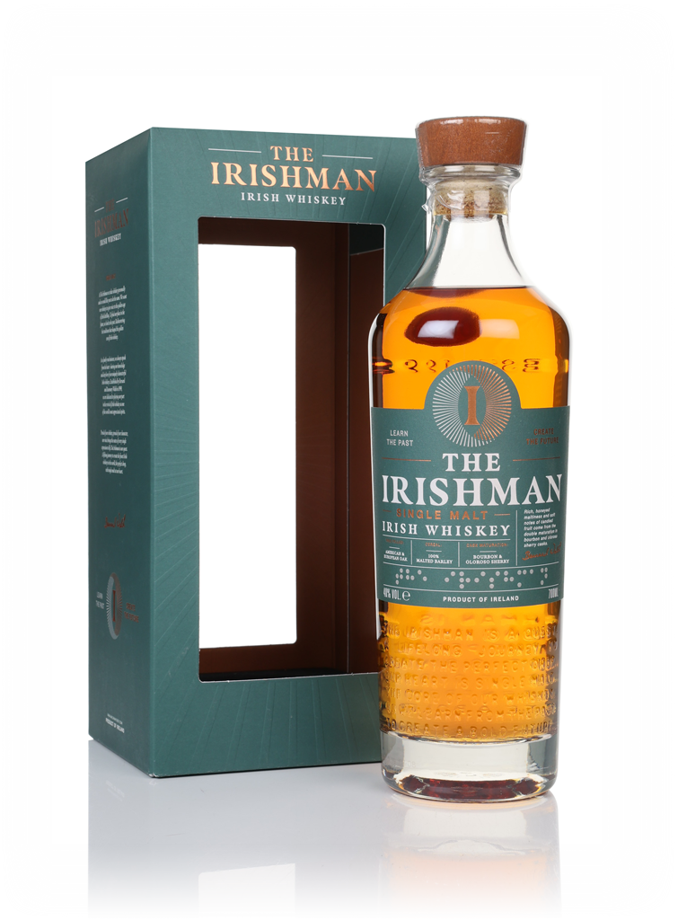 The Irishman Single Malt Irish Whiskey (2022 Relaunch) 70cl product image