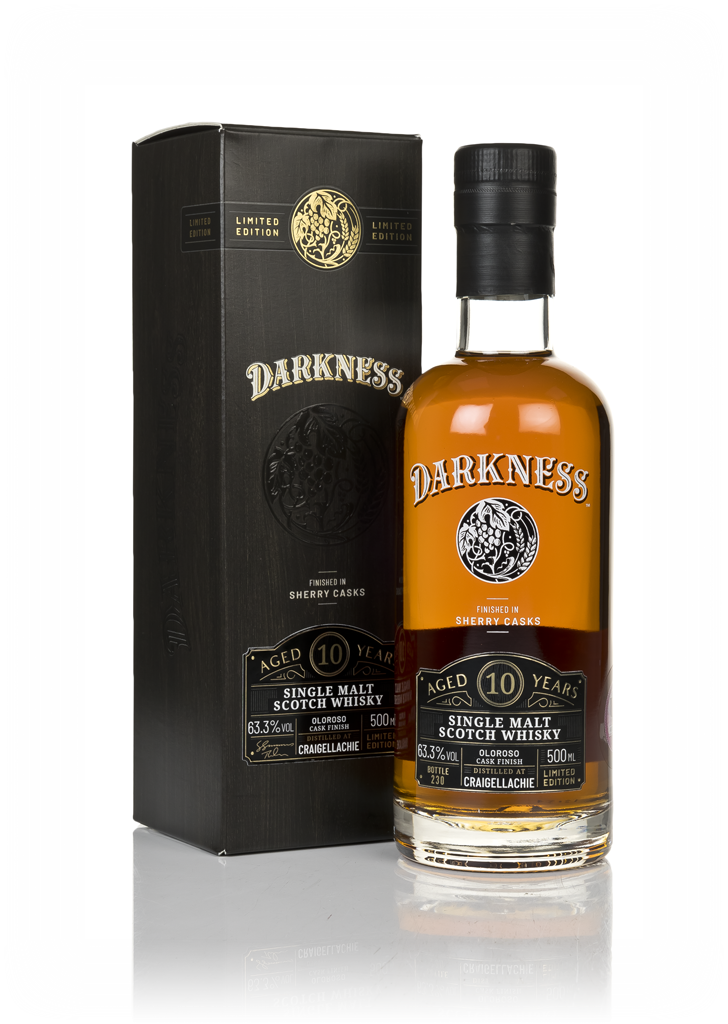 Craigellachie 10 Year Old Oloroso Cask Finish (Darkness) 50cl product image