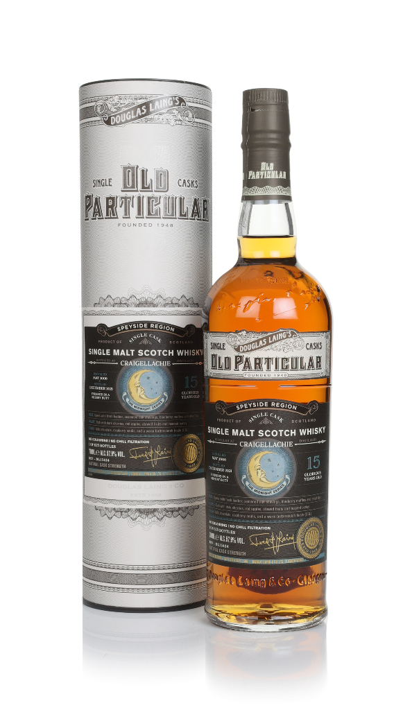 Craigellachie 15 Year Old 2006 (cask 15424) - Old Particular The Midnight Series (Douglas Laing) 70cl product image