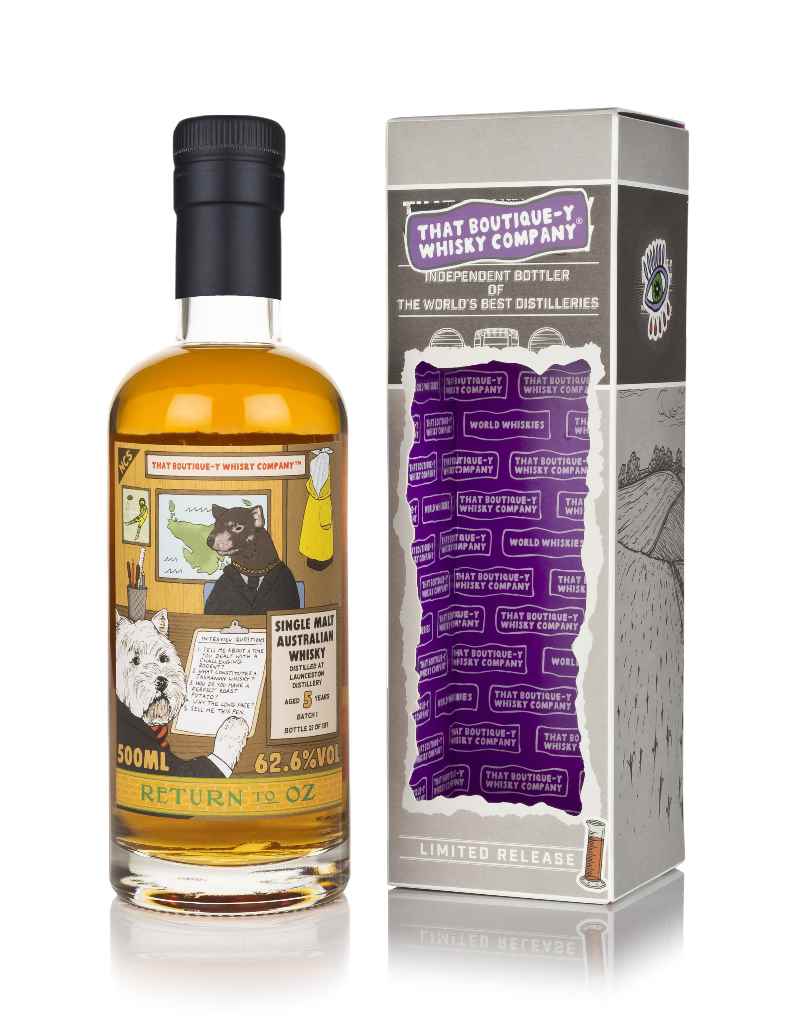 Launceston 5 Year Old (That Boutique-y Whisky Company) 50cl product image