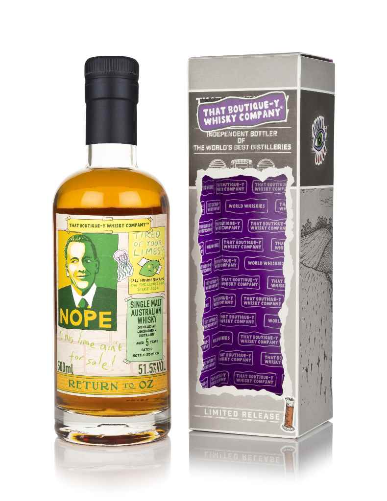 Limeburners 5 Year Old (That Boutique-y Whisky Company) 50cl product image