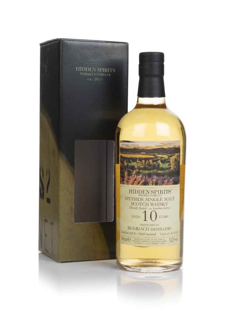 Benriach 10 Year Old 2010 (cask AT1020) – Hidden Spirits 70cl product image