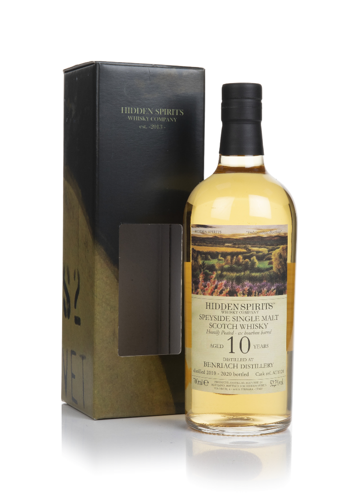 Benriach 10 Year Old 2010 (cask AT1020) – Hidden Spirits 70cl product image