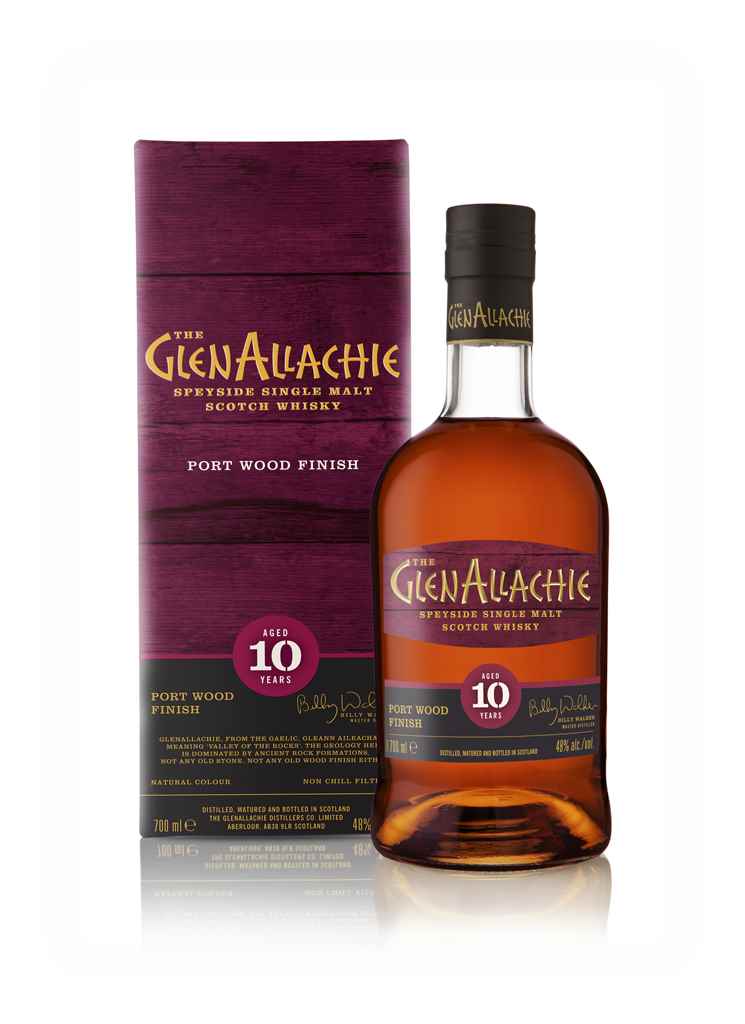 GlenAllachie 10 Year Old Port Wood Finish 70cl product image