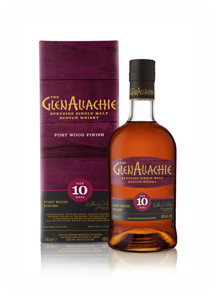 GlenAllachie 10 Year Old Port Wood Finish 70cl product image
