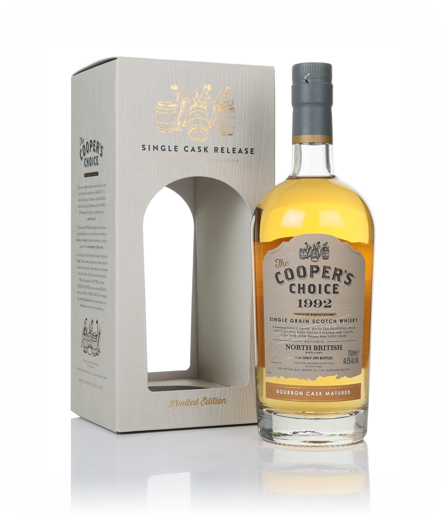 North British 29 Year Old 1992 (cask 67628) - The Cooper's Choice (The Vintage Malt Whisky Co.) 70cl product image