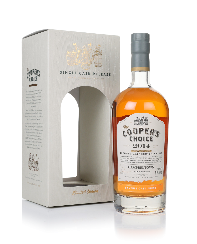Campbeltown 7 Year Old 2014 (cask 125) - The Cooper's Choice (The Vintage Malt Whisky Co.) 70cl product image