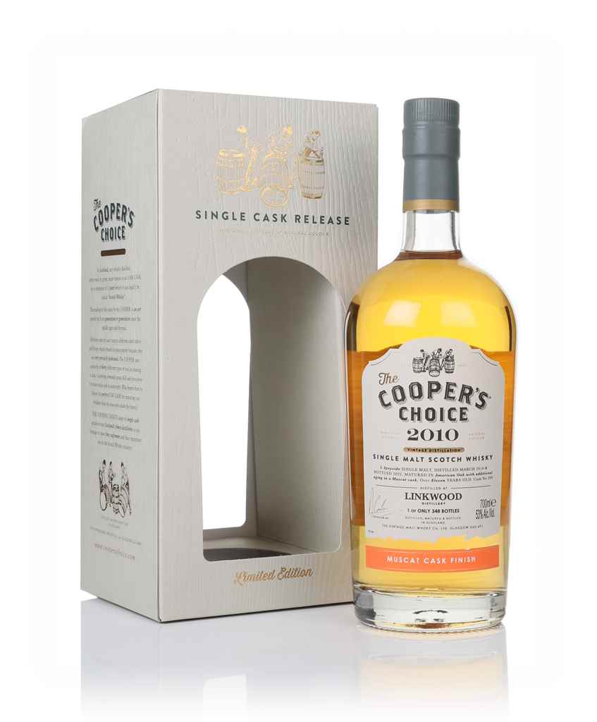 Linkwood 11 Year Old 2010 (cask 209) - The Cooper's Choice (The Vintage Malt Whisky Co.) 70cl product image