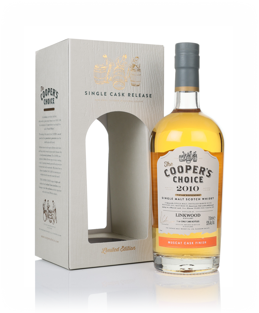 Linkwood 11 Year Old 2010 (cask 209) - The Cooper's Choice (The Vintage Malt Whisky Co.) 70cl product image