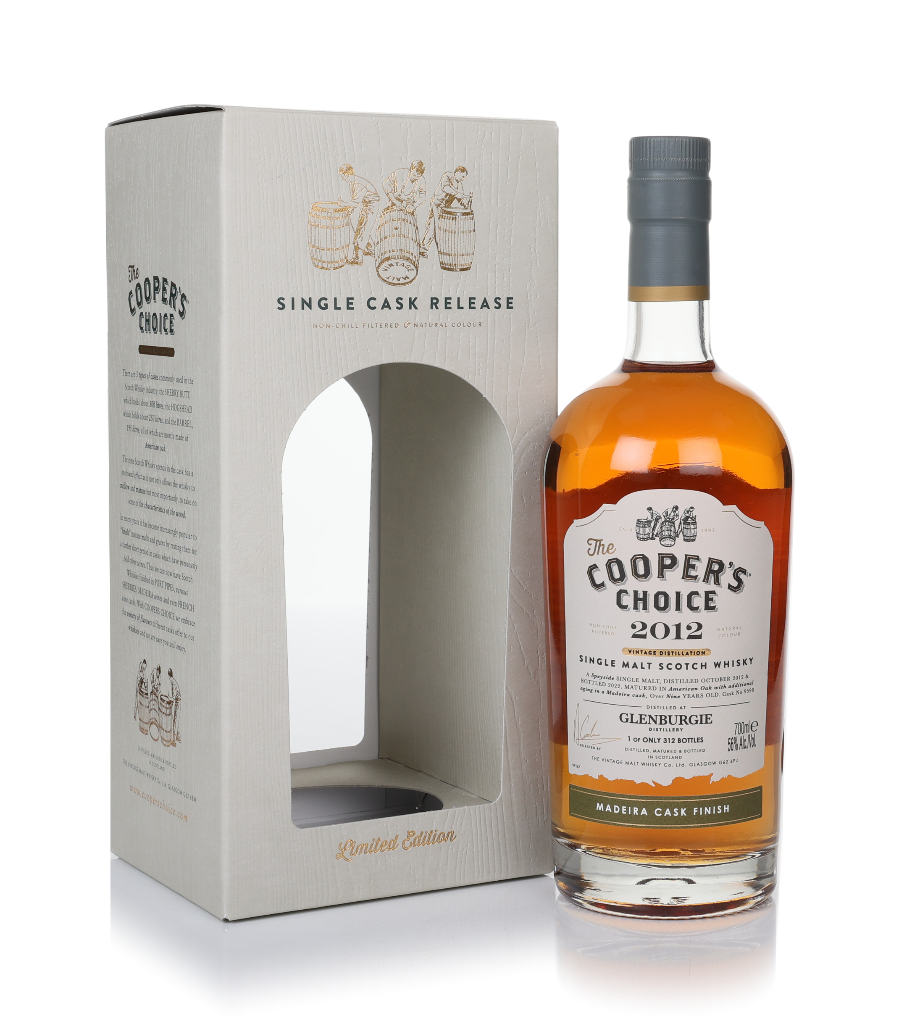 Glenburgie 9 Year Old 2012 (cask 9598) - The Cooper's Choice (The Vintage Malt Whisky Co.) 70cl product image