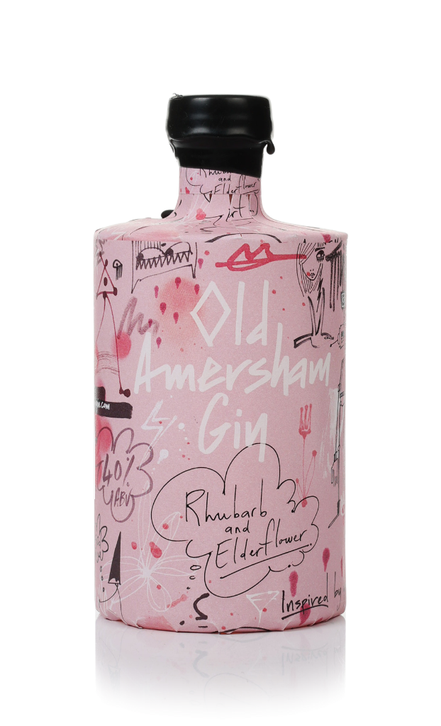 Old Amersham Gin Rhubarb and Elderflower 50cl product image