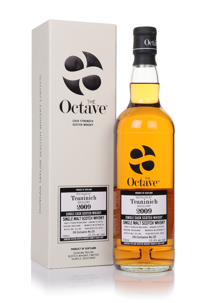 Teaninich 12 Year Old 2009 (cask 6732216) - The Octave (Duncan Taylor) 70cl product image