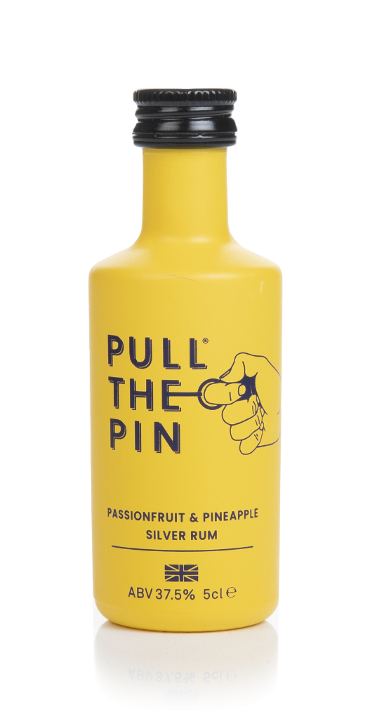 Pull The Pin Passion Fruit & Pineapple Silver Rum (50ml) 5cl product image