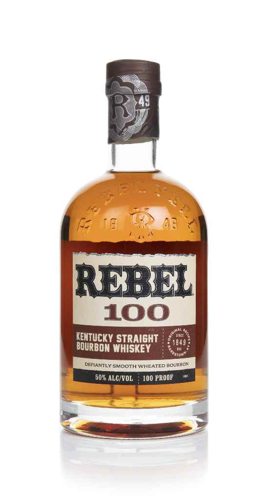 Rebel 100 Kentucky Straight Bourbon Whiskey 70cl product image