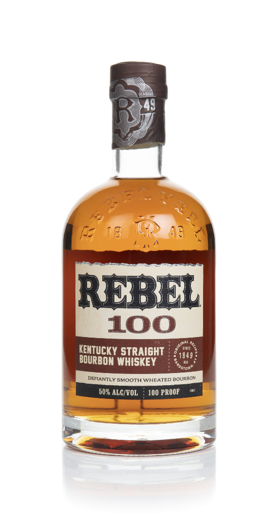 Rebel 100 Kentucky Straight Bourbon Whiskey 70cl product image