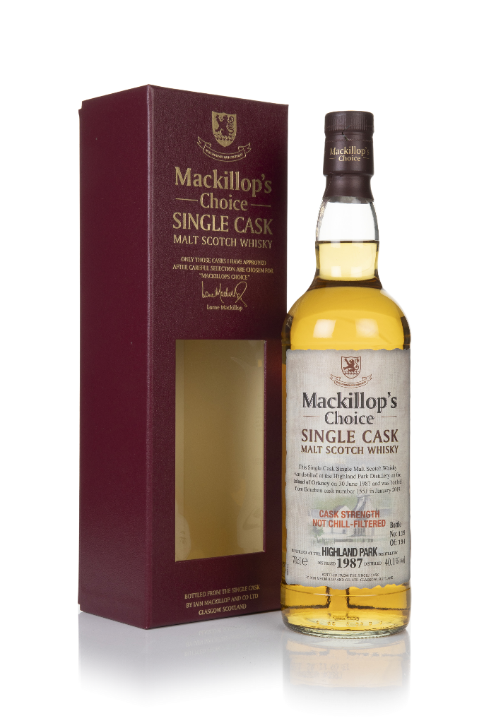 Highland Park 31 Year Old 1987 (cask 1551) - Mackillop's Choice 70cl product image