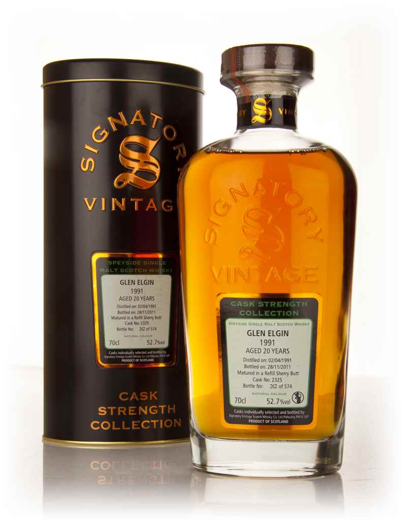 Glen Elgin 20 Year Old 1991 - Cask Strength Collection (Signatory) 70cl product image