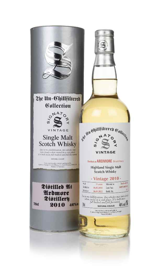 Ardmore 11 Year Old 2010 (casks 800975 & 800983) - Un-Chillfiltered Collection (Signatory) 70cl product image