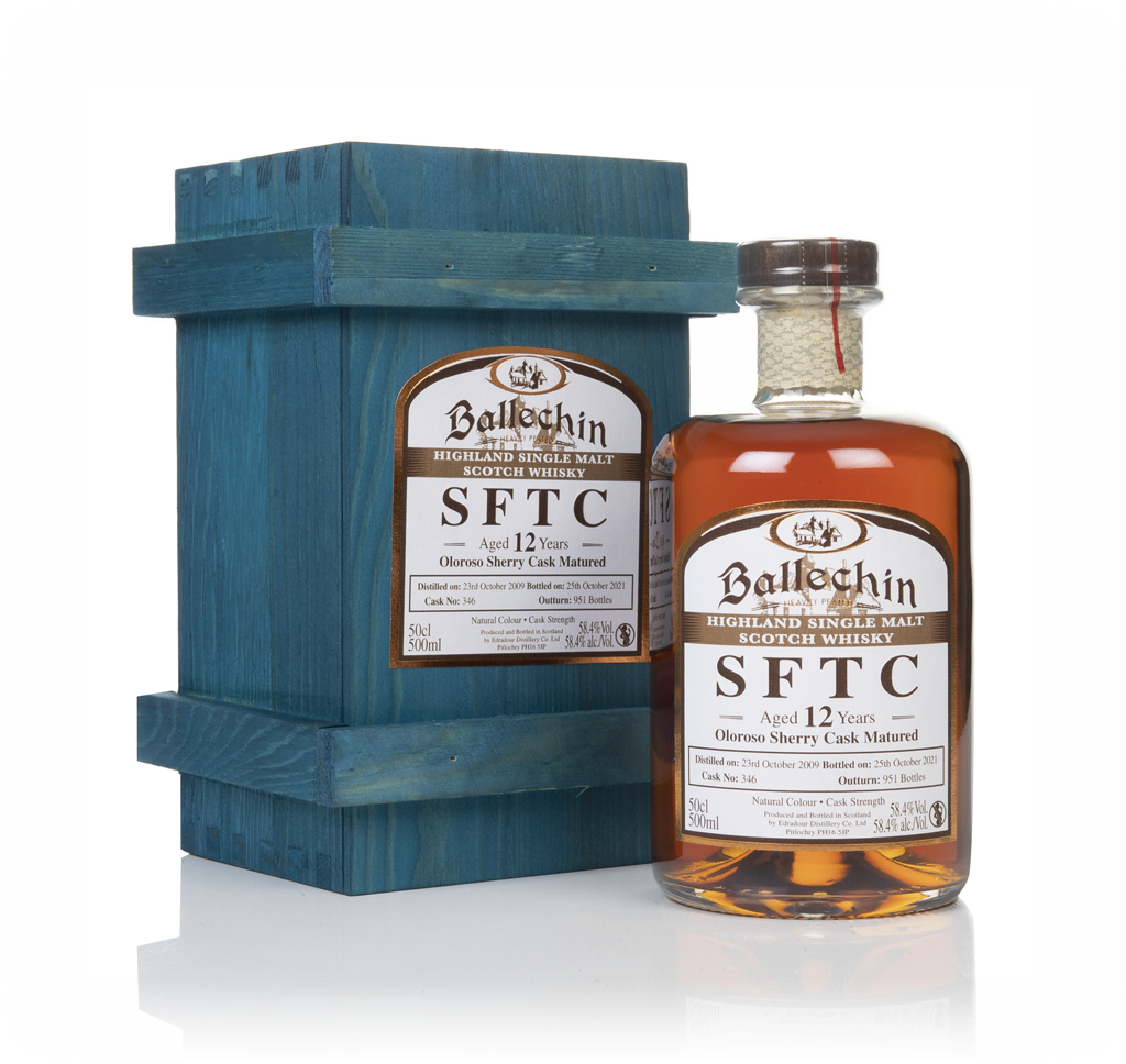 Ballechin 12 Year Old 2009 (cask 346) - Straight From The Cask 50cl product image