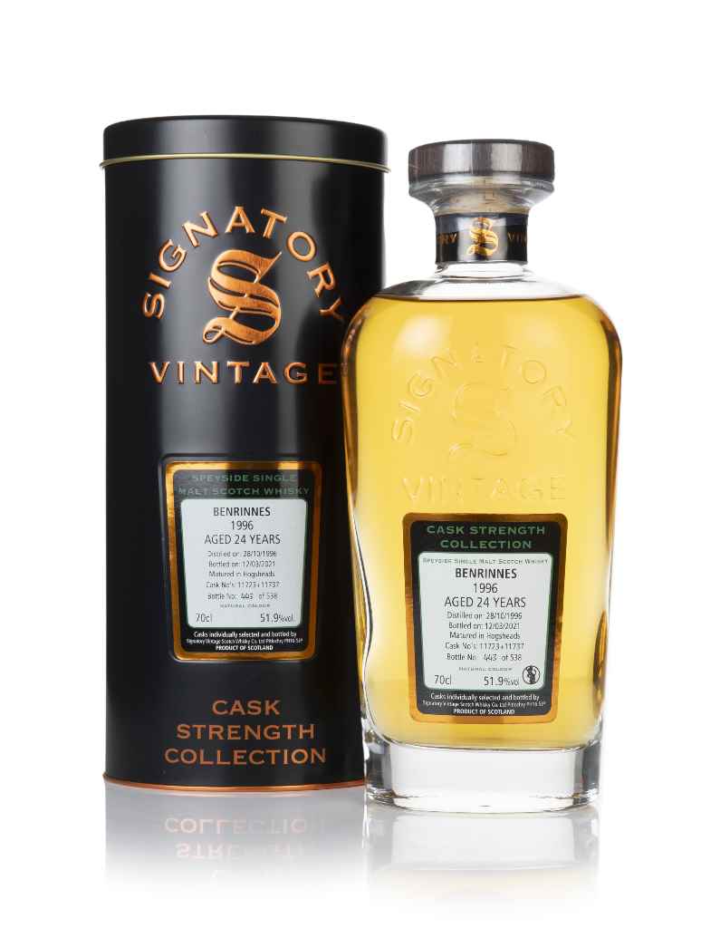 Benrinnes 24 Year Old 1996 (cask 11723 & 11737) - Cask Strength Collection (Signatory) 70cl product image