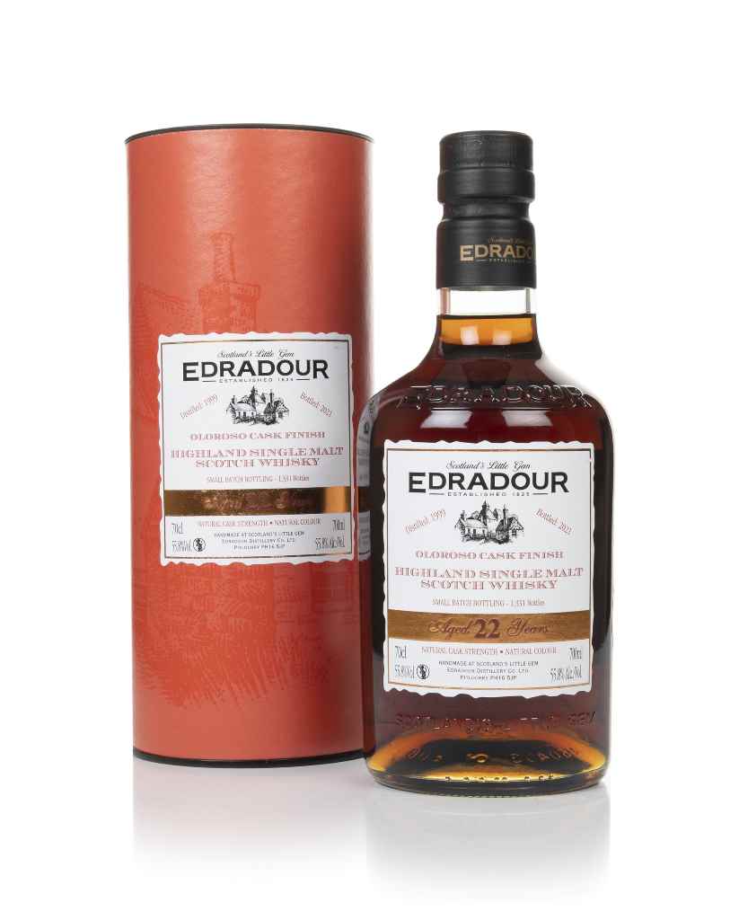 Edradour 22 Year Old 1999 - Oloroso Cask Finish 70cl product image