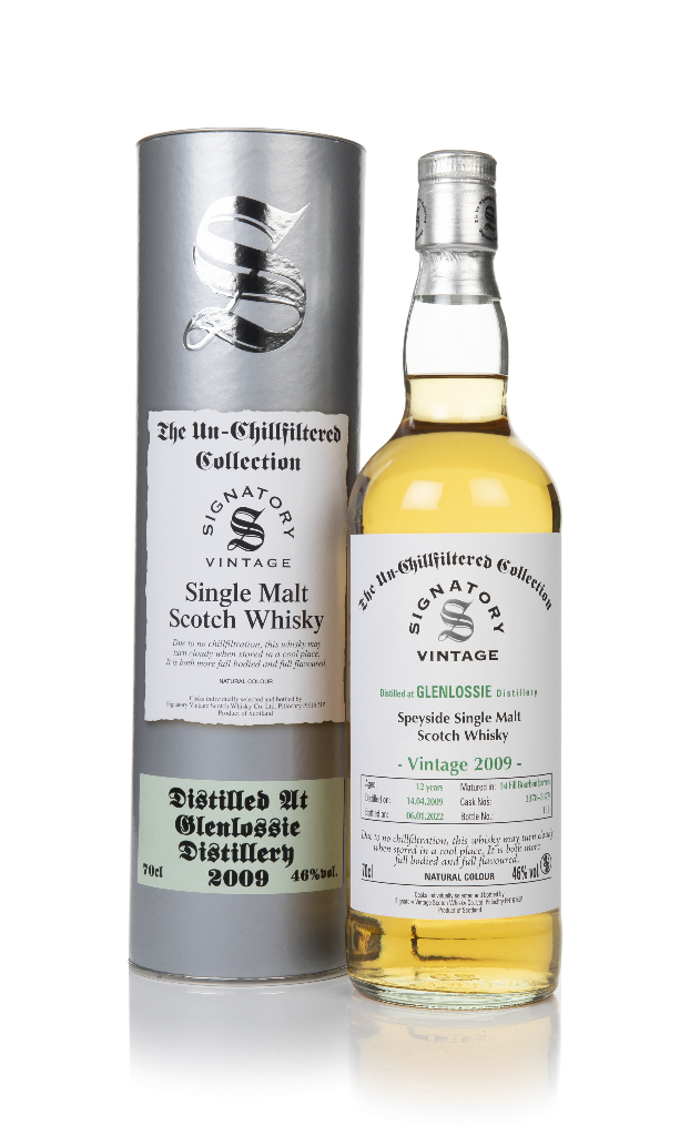 Glenlossie 12 Year Old 2009 (casks 3378 & 3379) - Un-Chillfiltered Collection (Signatory) 70cl product image