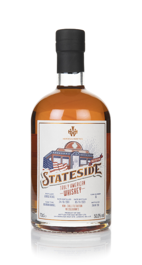 George Dickel 10 Year Old 2011 (cask 35) - Stateside (Heroes & Heretics) 70cl product image