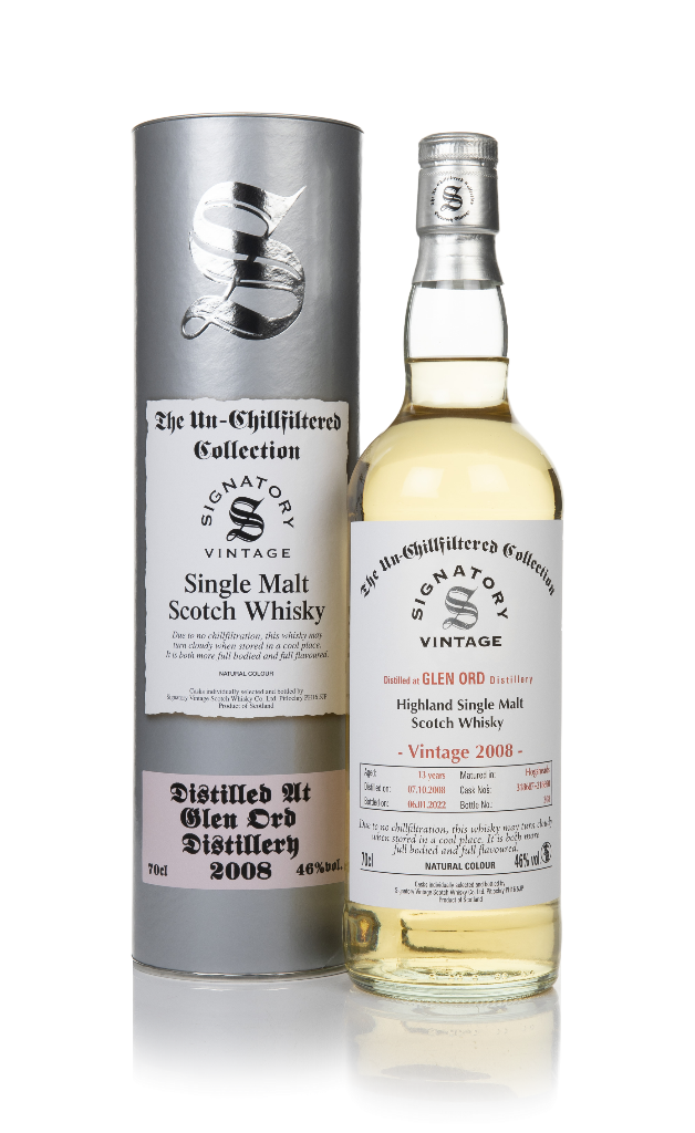 Glen Ord 13 Year Old 2008 (casks 318687 & 318690) - Un-Chillfiltered Collection (Signatory) 70cl product image